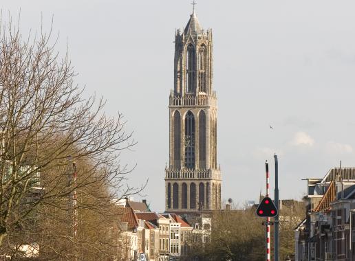 Foto van de Dom in Utrecht