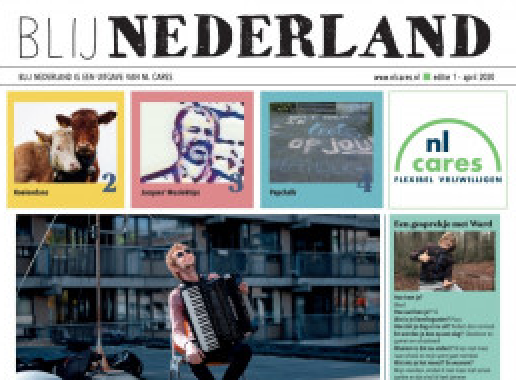 Afbeelding van de krant BLIJ Nederland