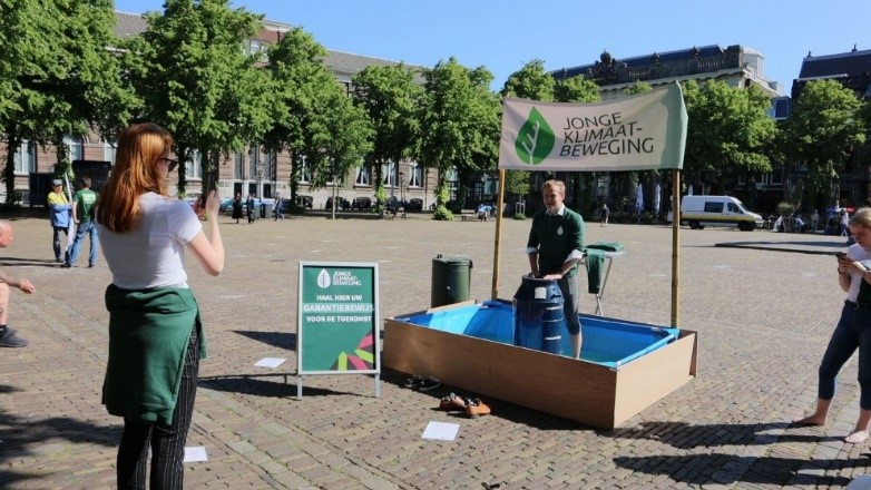 Actie Jonge Klimaatbeweging