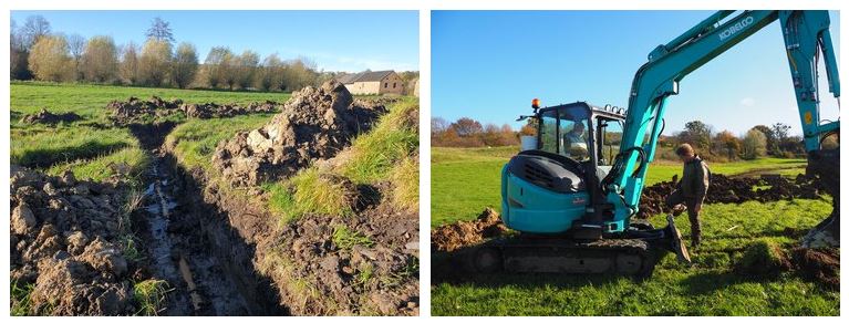 Drainagebuizen verwijderen in Geuldal