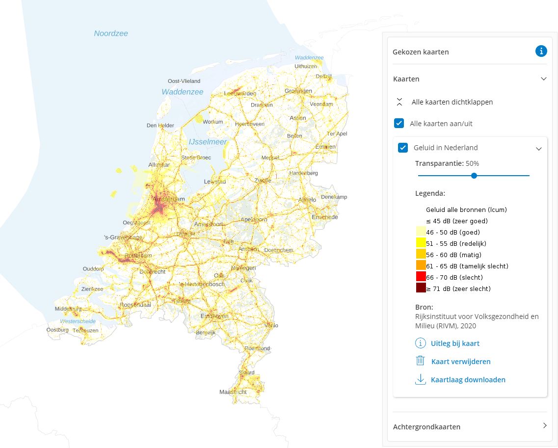 Geluid in Nederland 2021