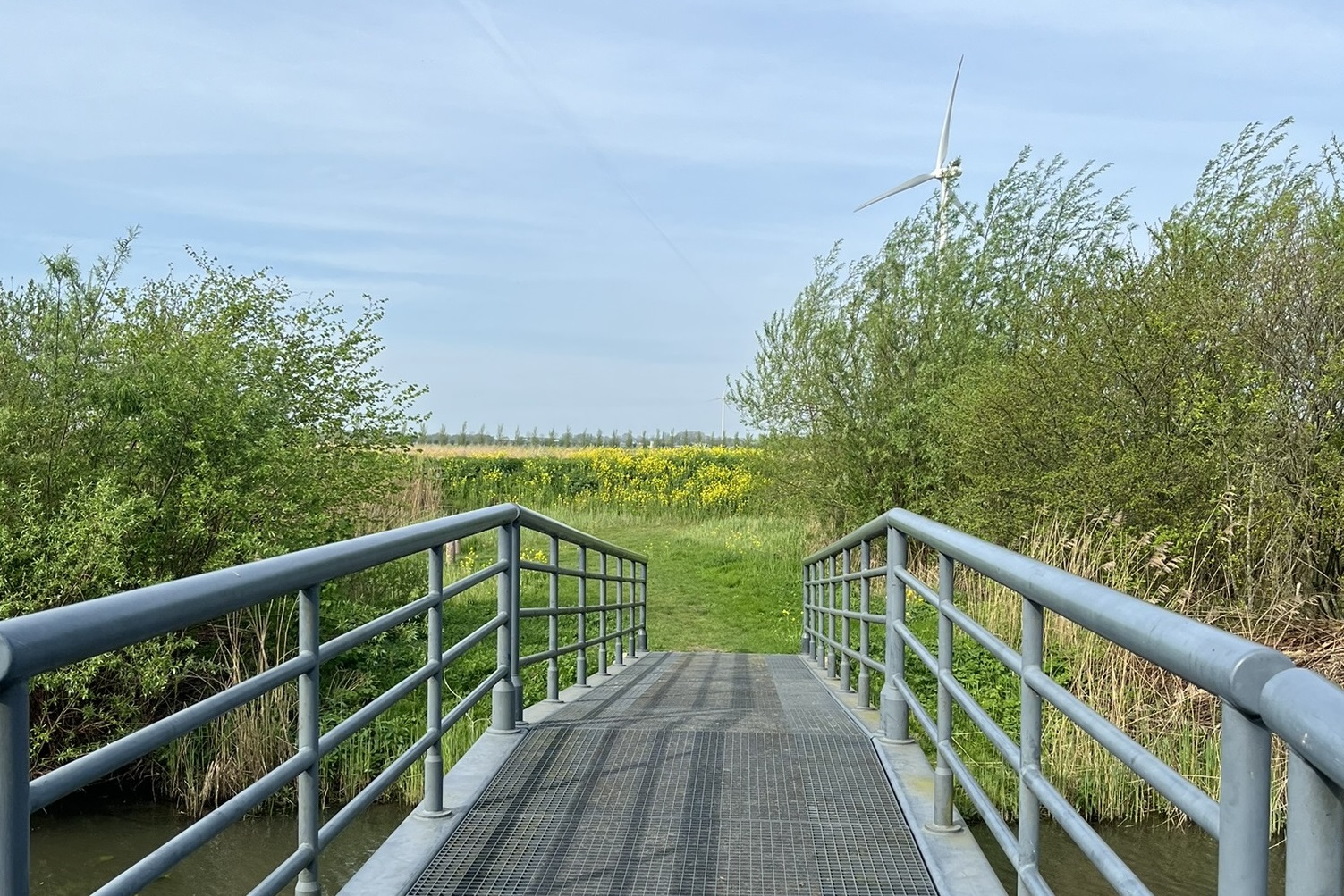 Brug bij luwteplek Dieneke