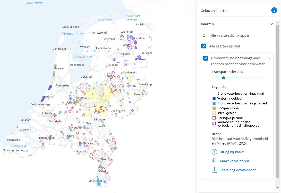 Grondwaterbeschermingskaart