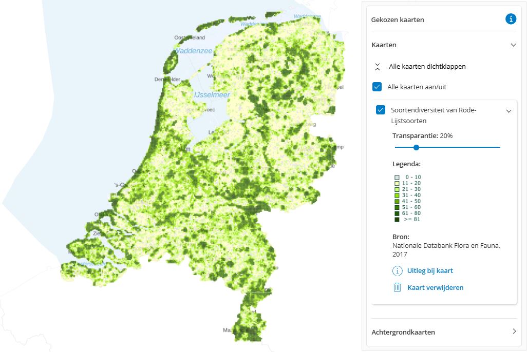 Rode Lijst-kaart