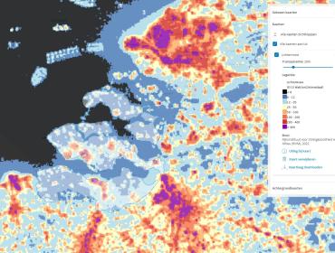 Provincie Zeeland op Lichtemissiekaart 2022