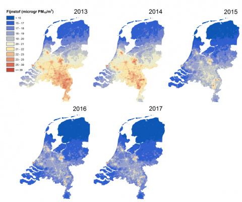 Veel minder fijnstof de lucht, maar we zijn er nog niet | Atlas Leefomgeving