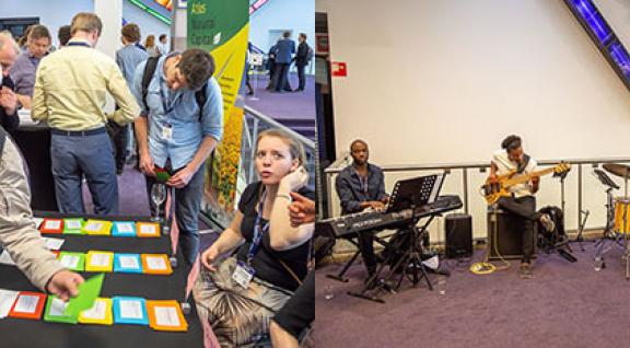 Atlas Werkconferentie begin en muzikaal intermezzo