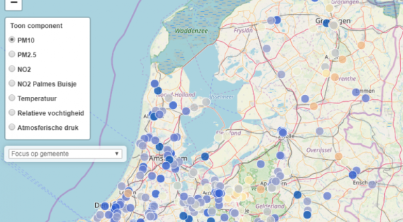 Samen meten uitsnede website
