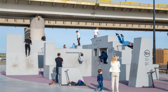 bewegen in openbare ruimte