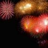 Vuurwerk Foto van kleurrijk vuurwerk