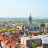 Middelburg van boven gezien